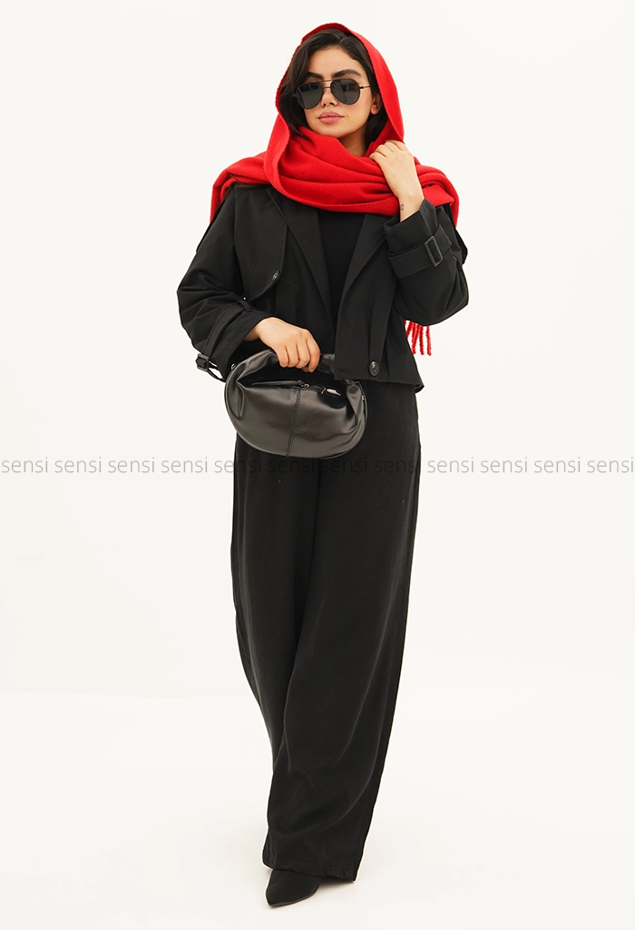 ترنچ کت پایین پیله کد1004623